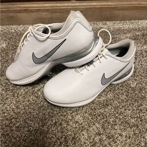Nike Air Zoom Victory Tour 2 Golf Shoes Mens 7.5 White Platinum New